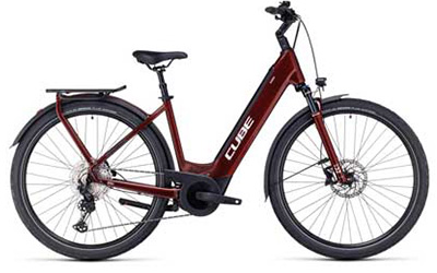 Click here for Cube e-bikes with low step-through frames.
