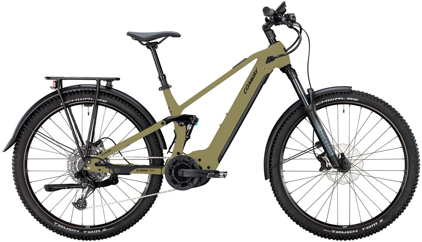 Conway Xyron SUV 4.0 750Wh reseda green matt 2025 - E-Bike Fully Mountainbike