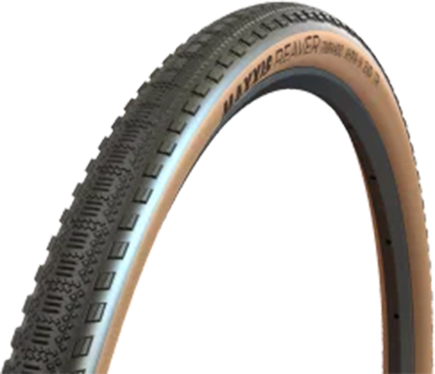 MAXXIS Reaver Gen.2 28" 700x45C 45-622 Tire, Black/Tan, TLR, EXO, HYPR-X