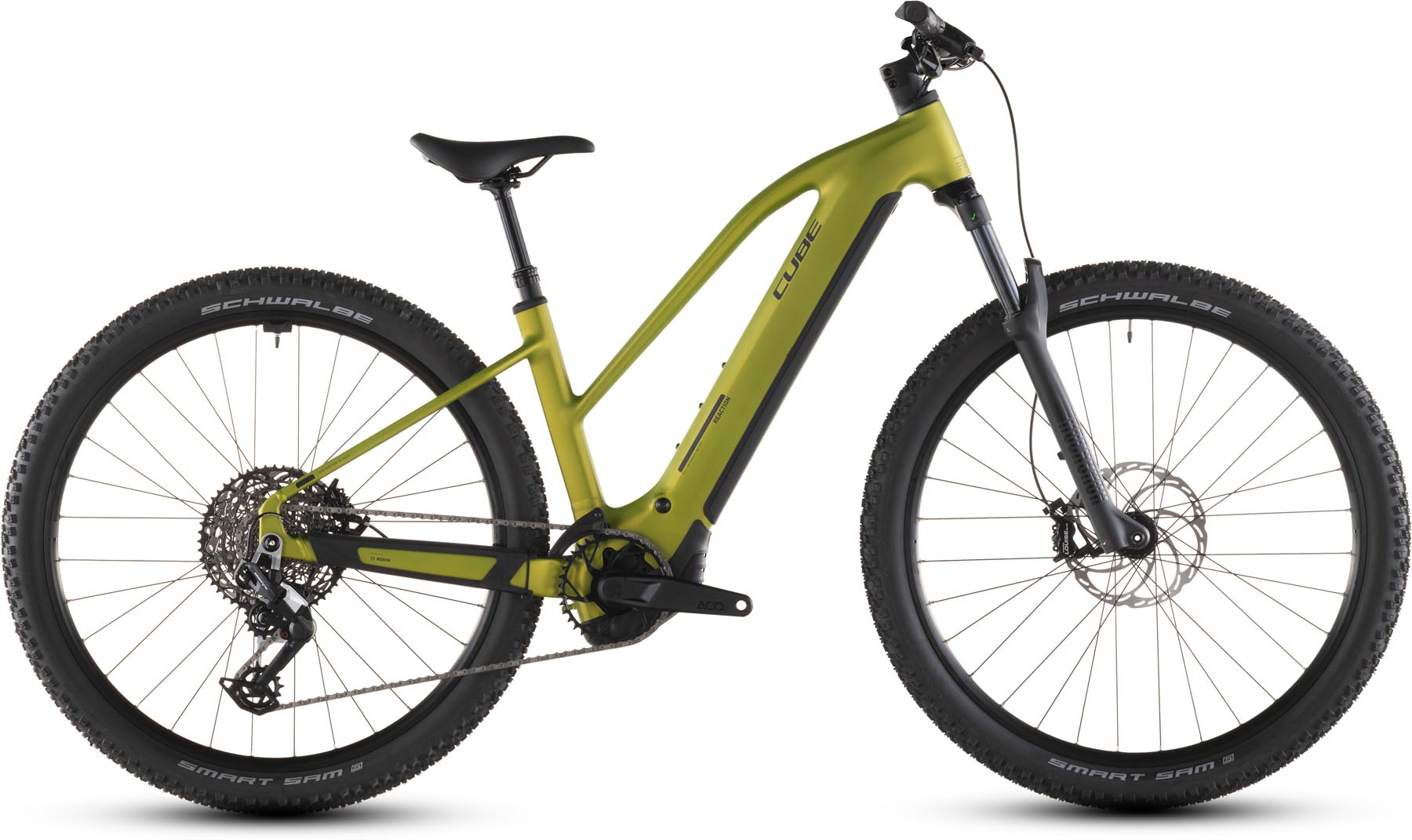 Cube Reaction Hybrid Race 800 lizard n black 2026 - Damen E-Bike Hardtail Mountainbike Women