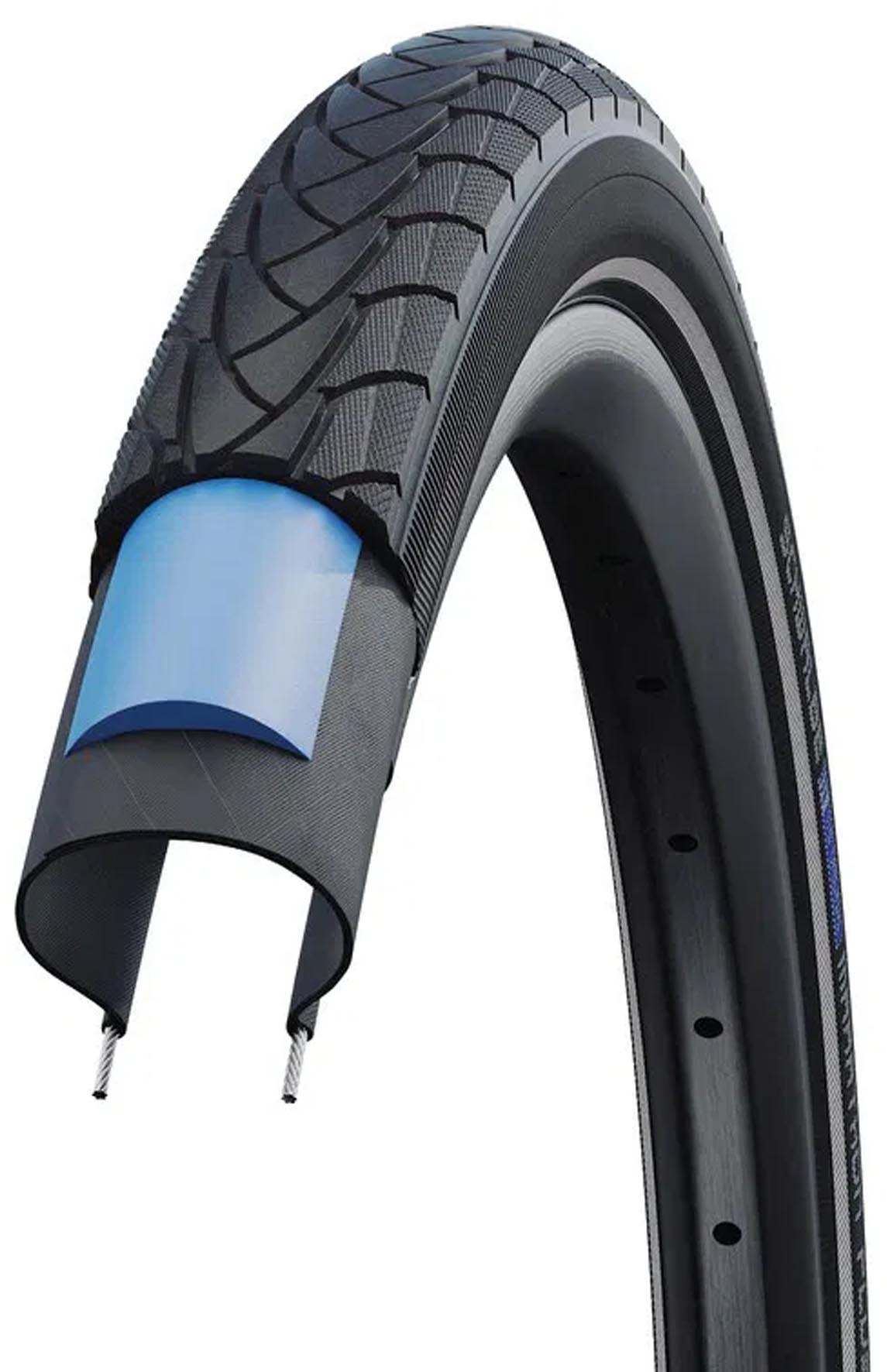 Schwalbe Marathon Plus HS 440 tire 26x1 5/8" 42-590 black-TwinSkin Ref. SG EC