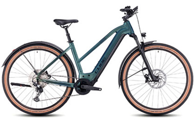 Click here for Cube e-bikes with trapezoidal frames.
