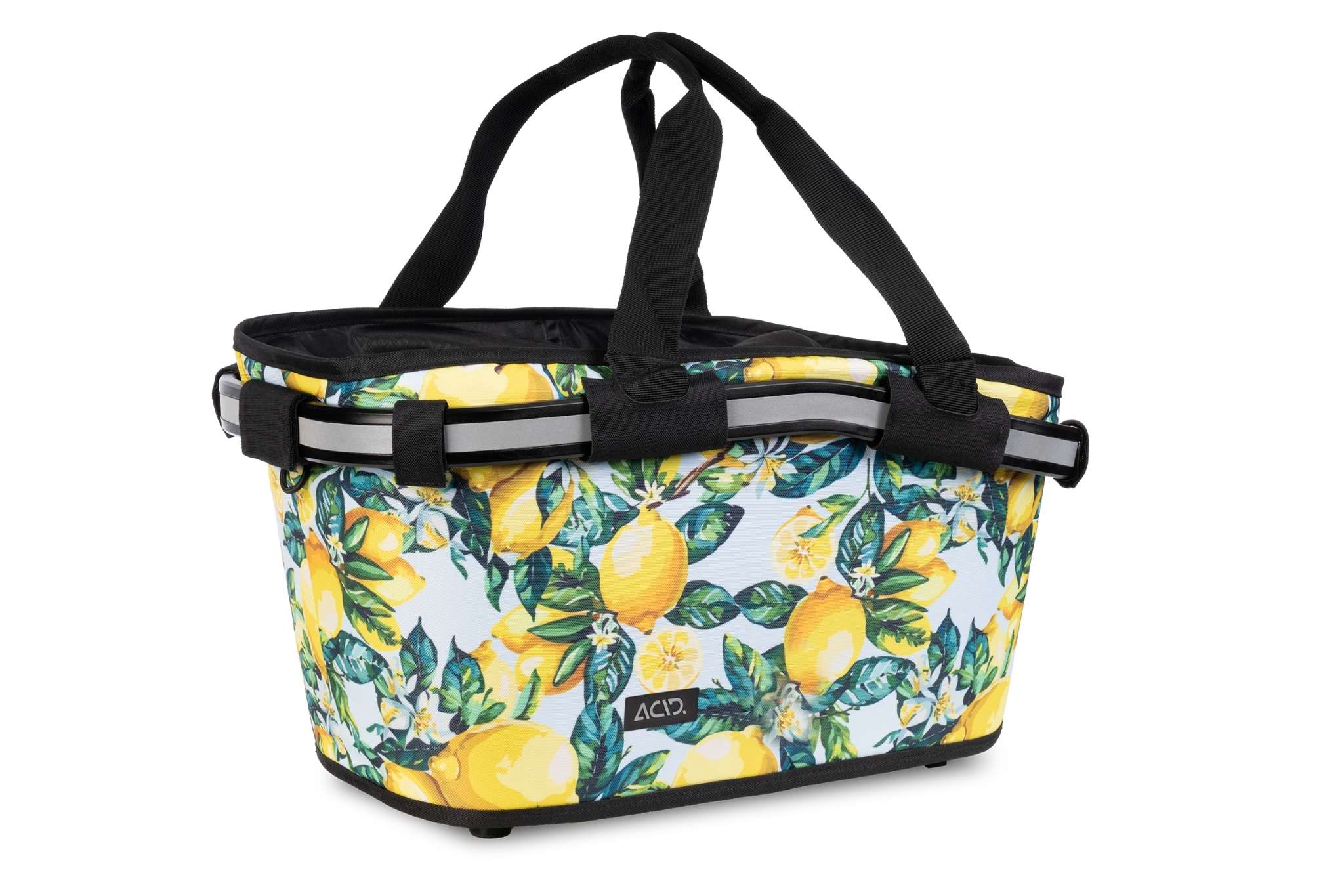 ACID CITY 20 RILink yellow luggage rack basket