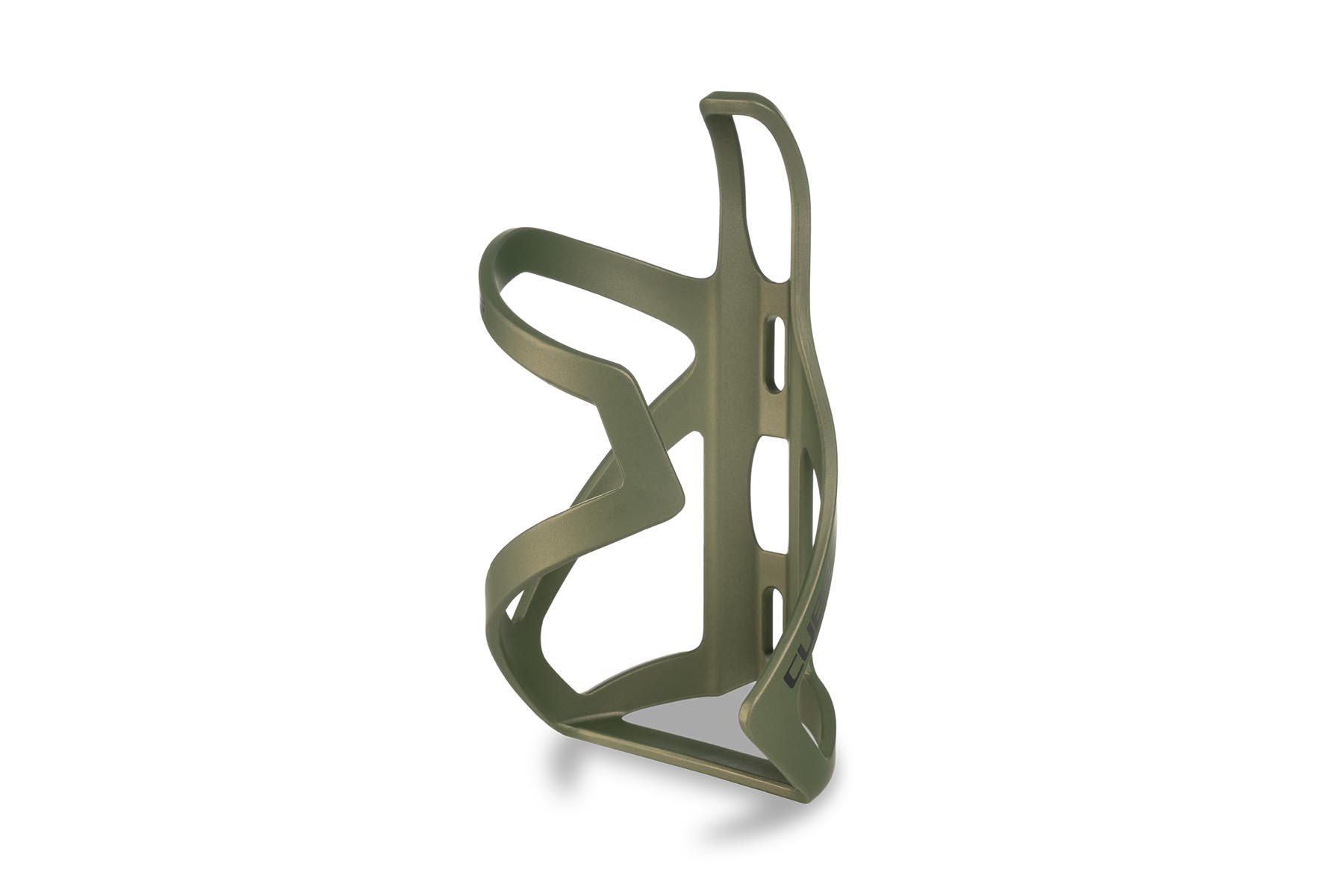 Cube Bottle cage HPP Sidecage matte reed green and black