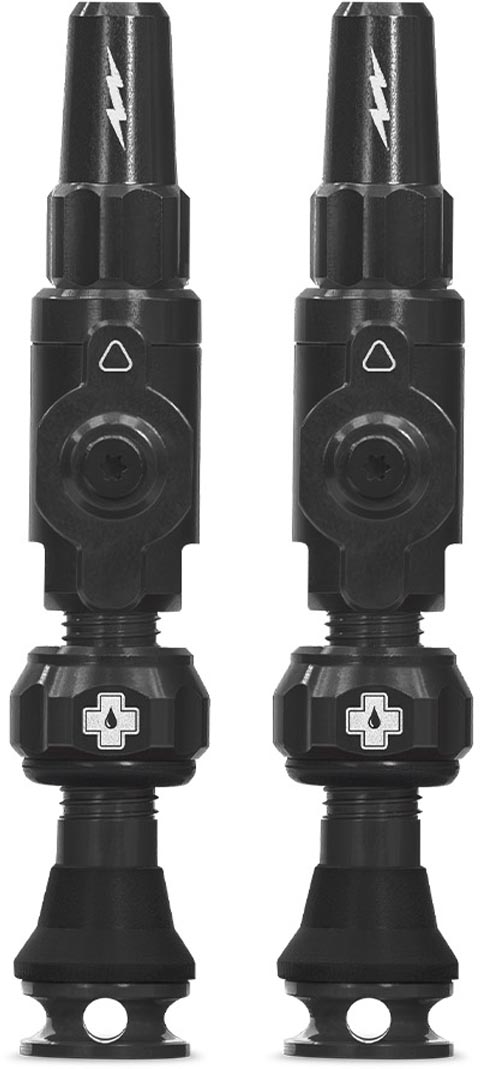 Muc Off Tubeless Valve Big Bore Lite, Black, 45 mm