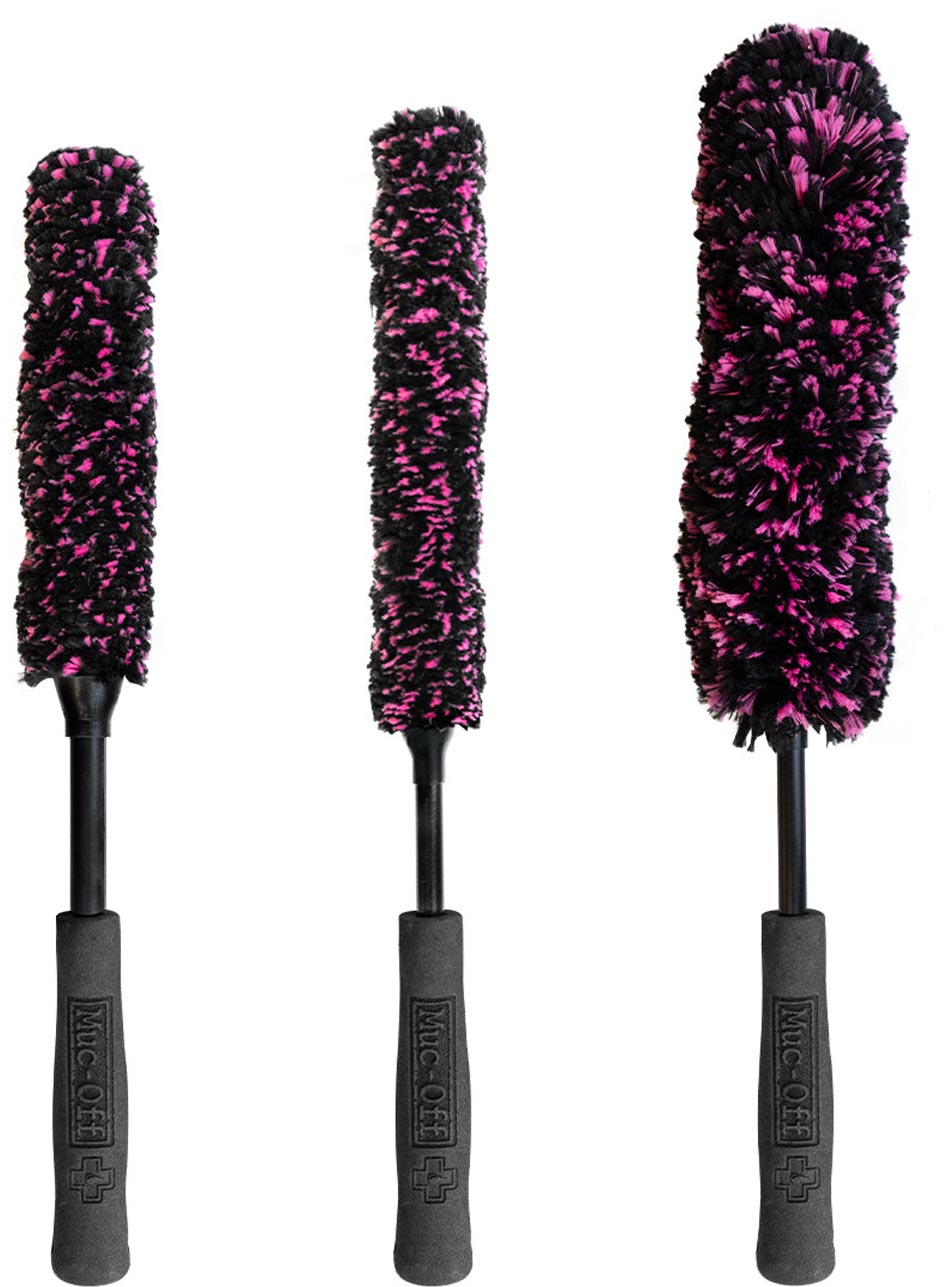 Muc Off Microfiber Brush Kit (Set of 3)