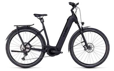 Click here for Cube e-bikes with low step-through frames.