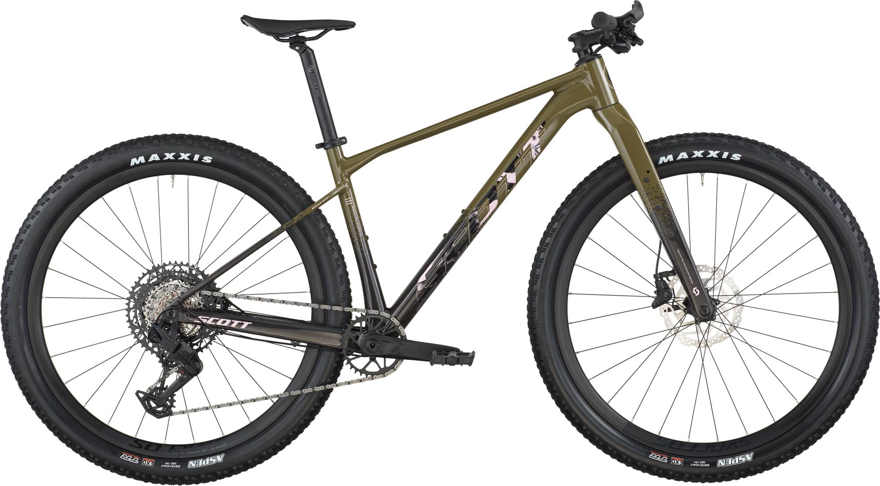 4254928332006-Scott-Scale-Gravel-20-kaki-green-carbon-black-2026-Gravel-Bike-00
