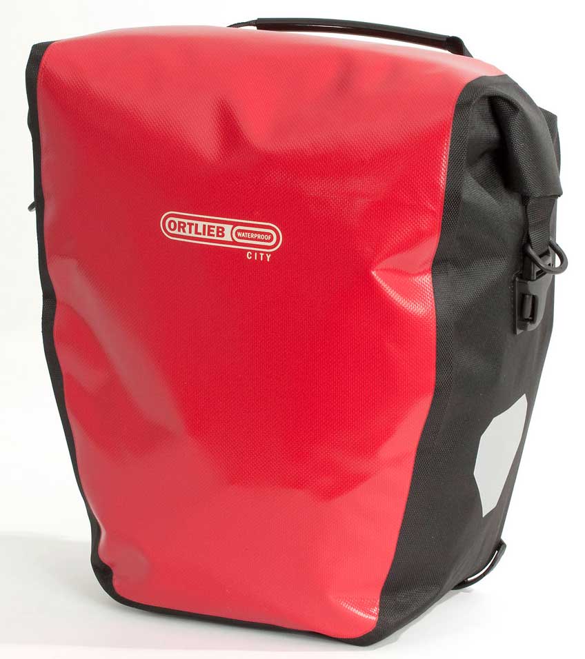 Ortlieb Back-Roller City (pair) rear pannier red