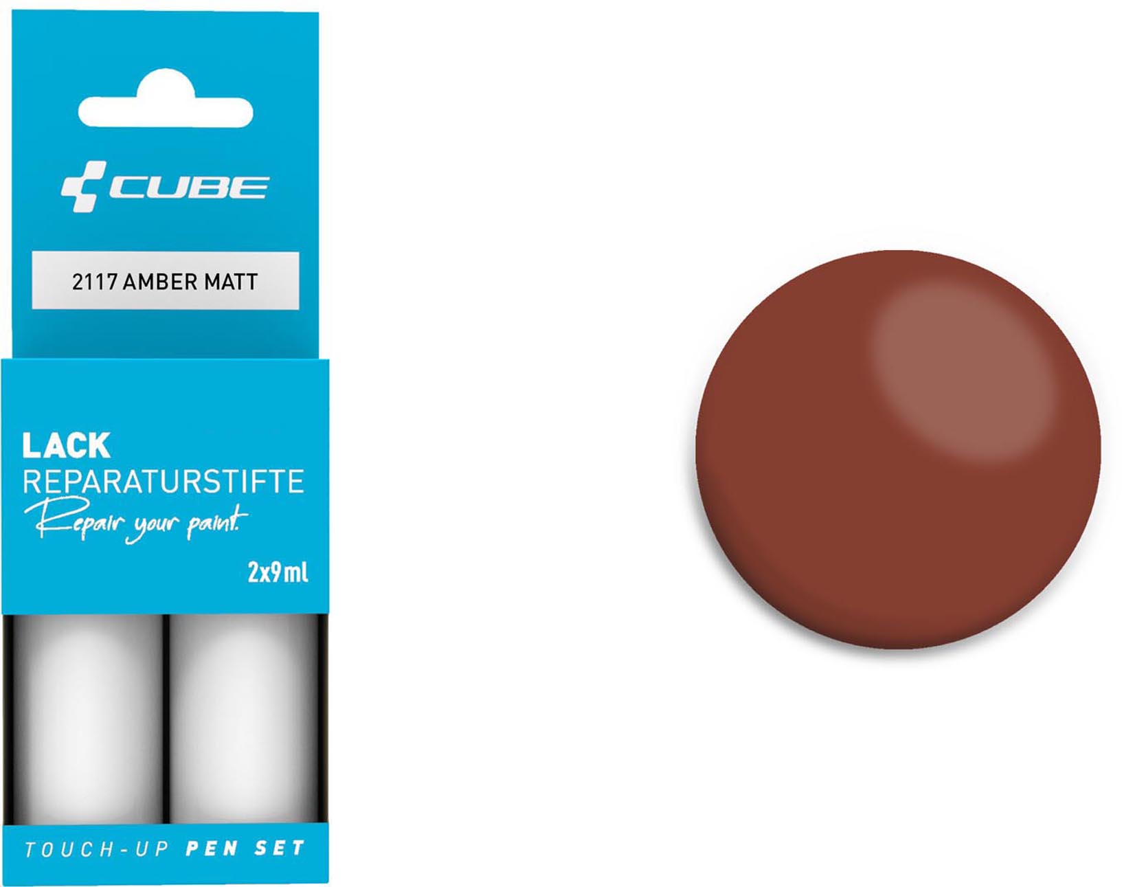 Cube Touch-Up Pen Set AMBER Matte 2117
