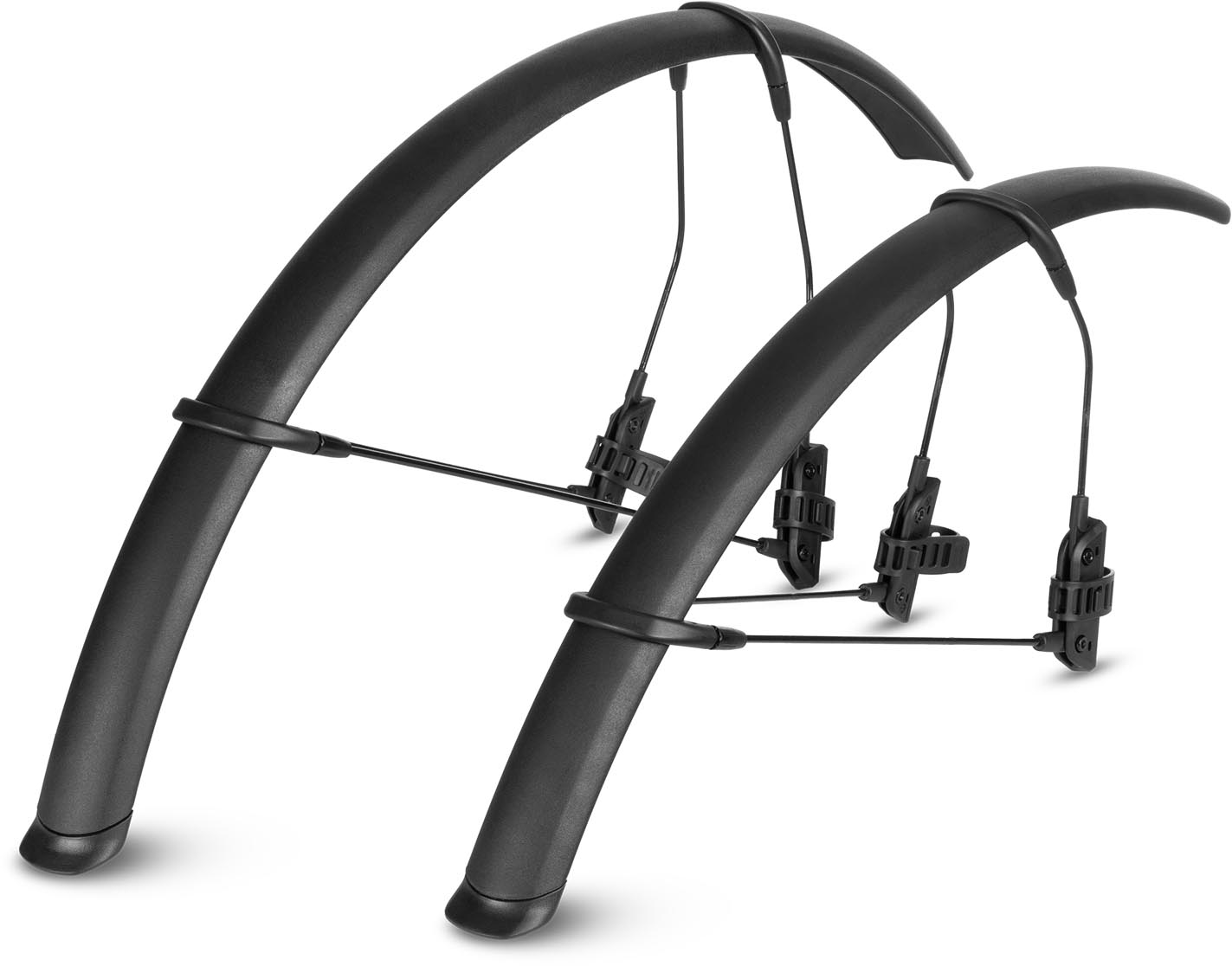 ACID RACE 28 Black Clip-On Fender Set 22-00769