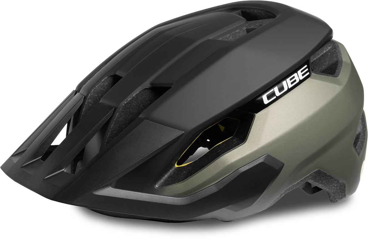 Cube Helmet STRAY reed green