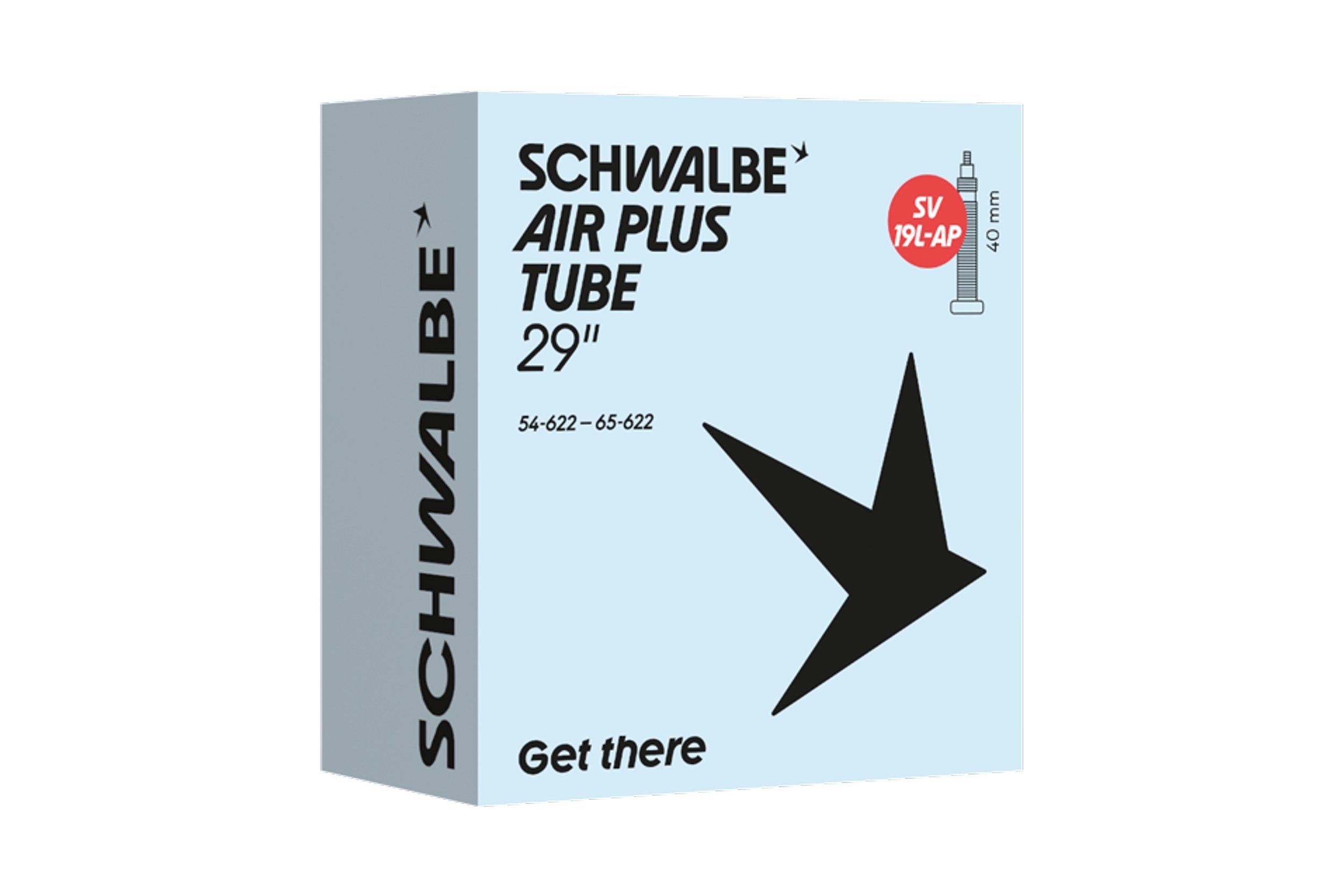 Schwalbe Tube No. 19L AP - Air Plus 29/29+" 54/65-622 SV 40mm No. 19AP