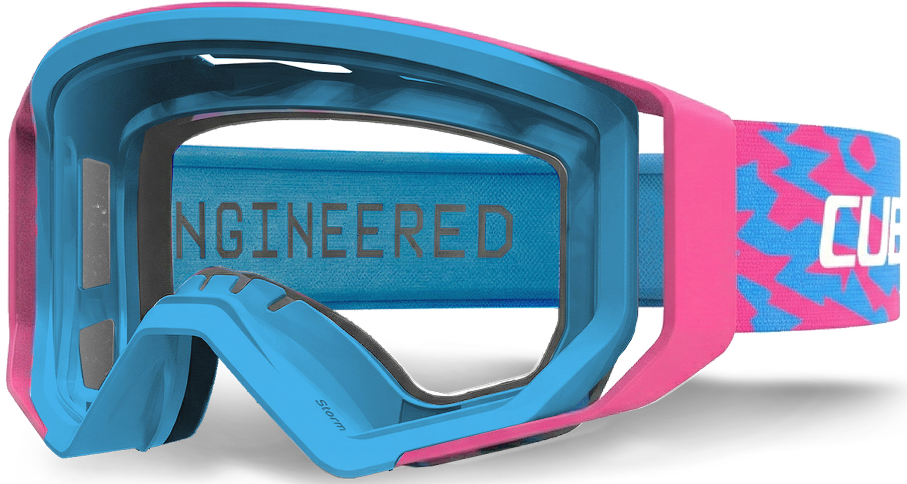 Cube Goggle STORM X Actionteam blue´n´pink