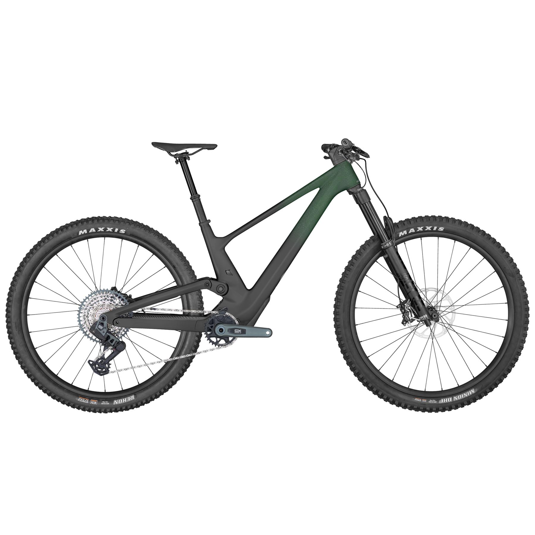 Scott Genius 910 TR Carbon Black / Splatters White 2024 - Hardtail MTB ...