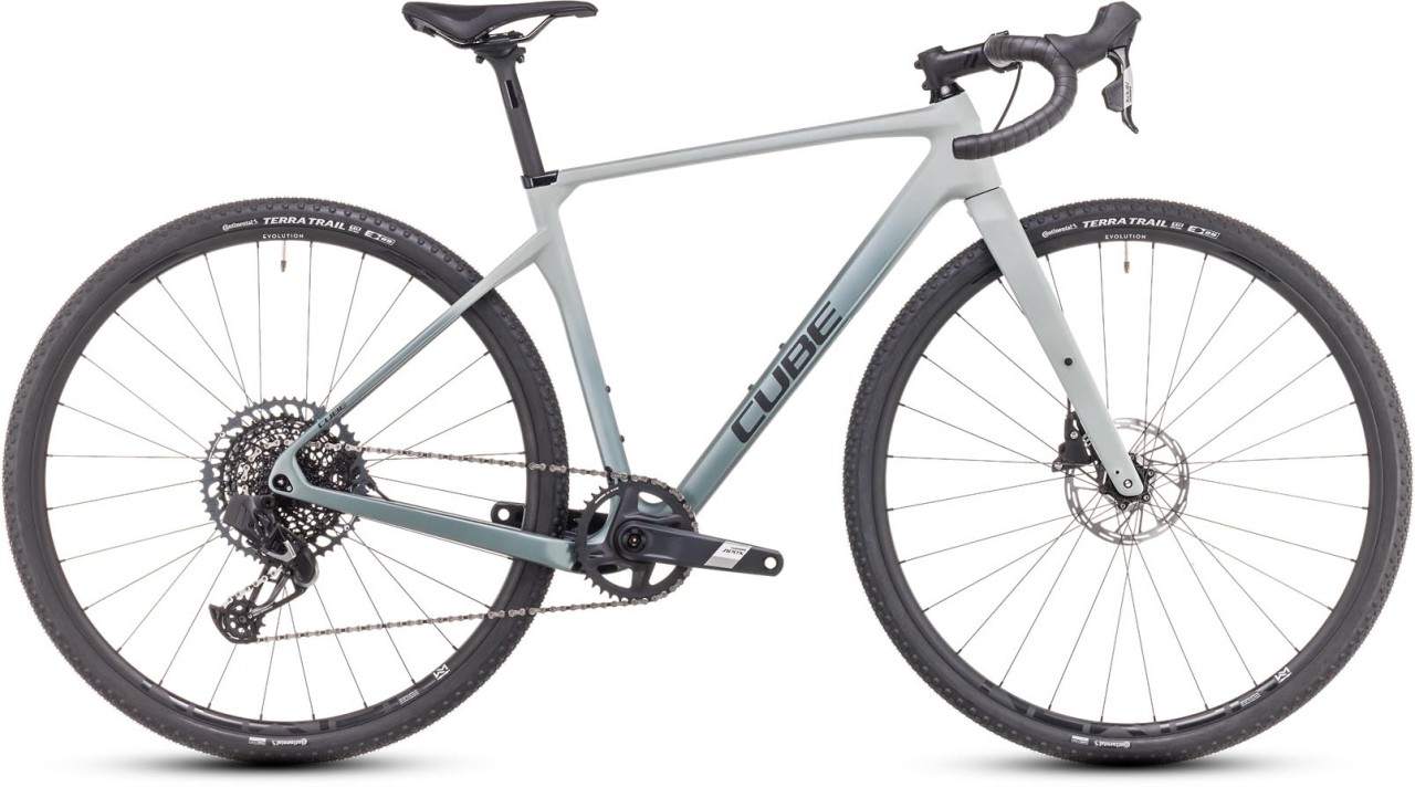 Cube Nuroad WS C:62 SLX lunar n smokeyfir 2024 - Gravel bike - with damages in paintwork