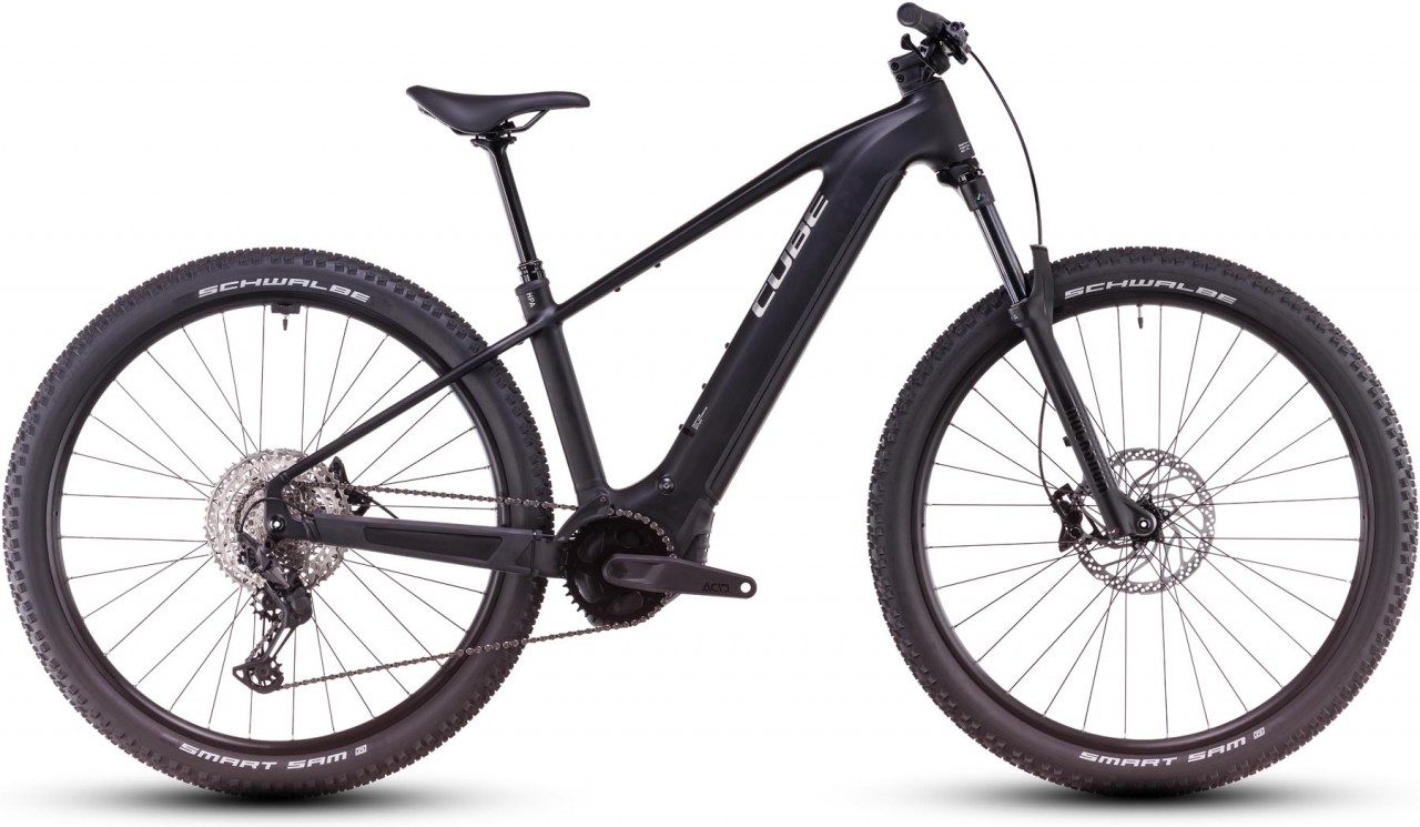 Cube Reaction Hybrid Race 800 black n metal 2025 - E-Bike Hardtail Mountainbike