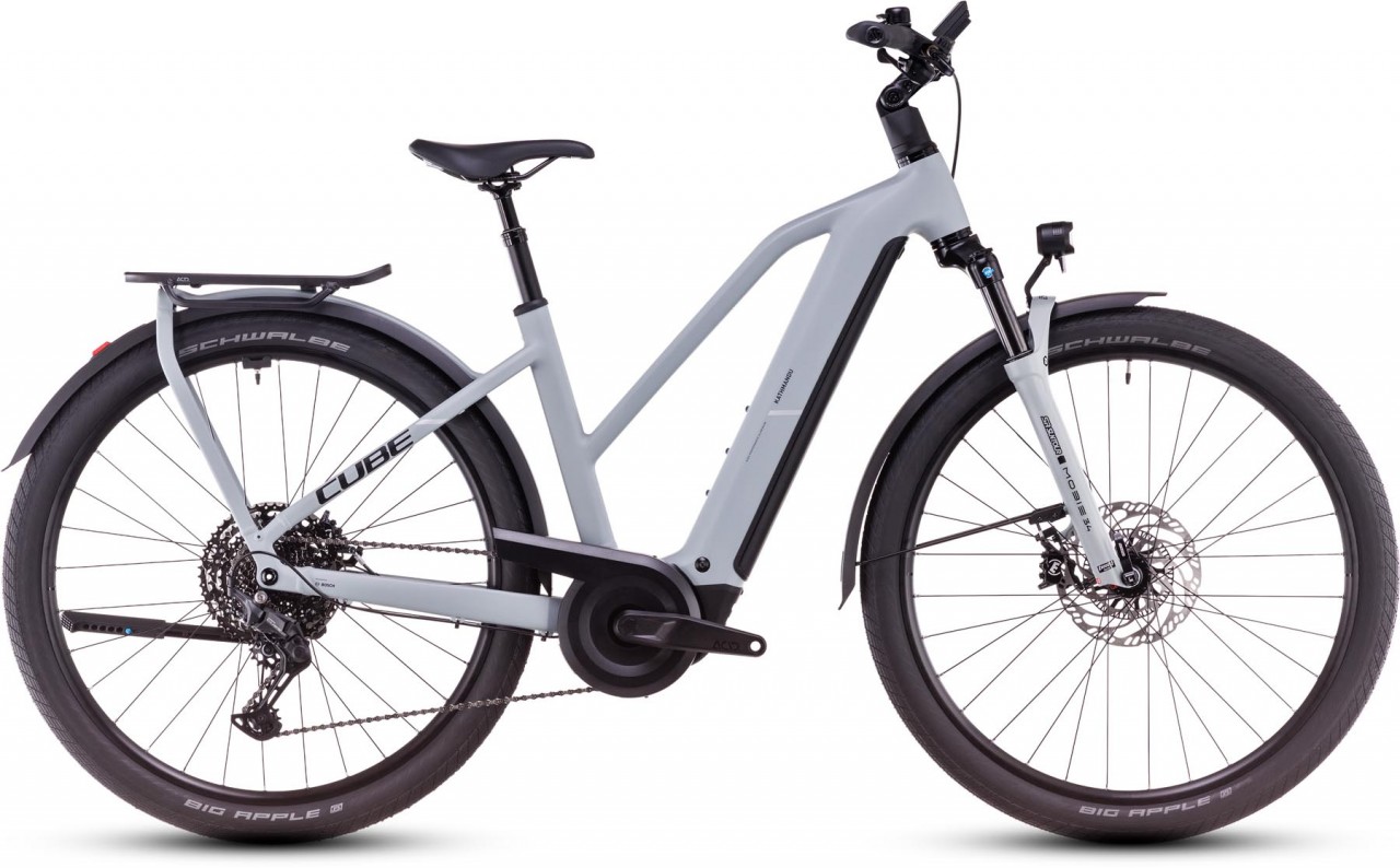 Cube Kathmandu Hybrid EX 800 haze n black 2025 - Touring E-Bike Women