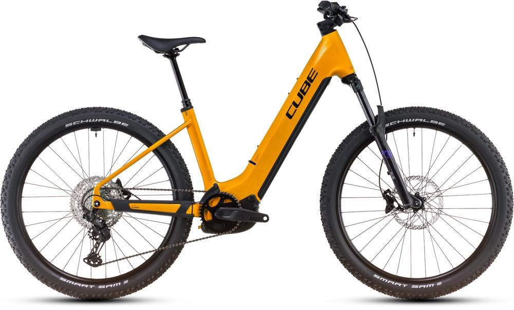 Cube Reaction Hybrid SLX 800 spectraorange n violet 2025 - E-Bike Hardtail Mountainbike Easy Entry