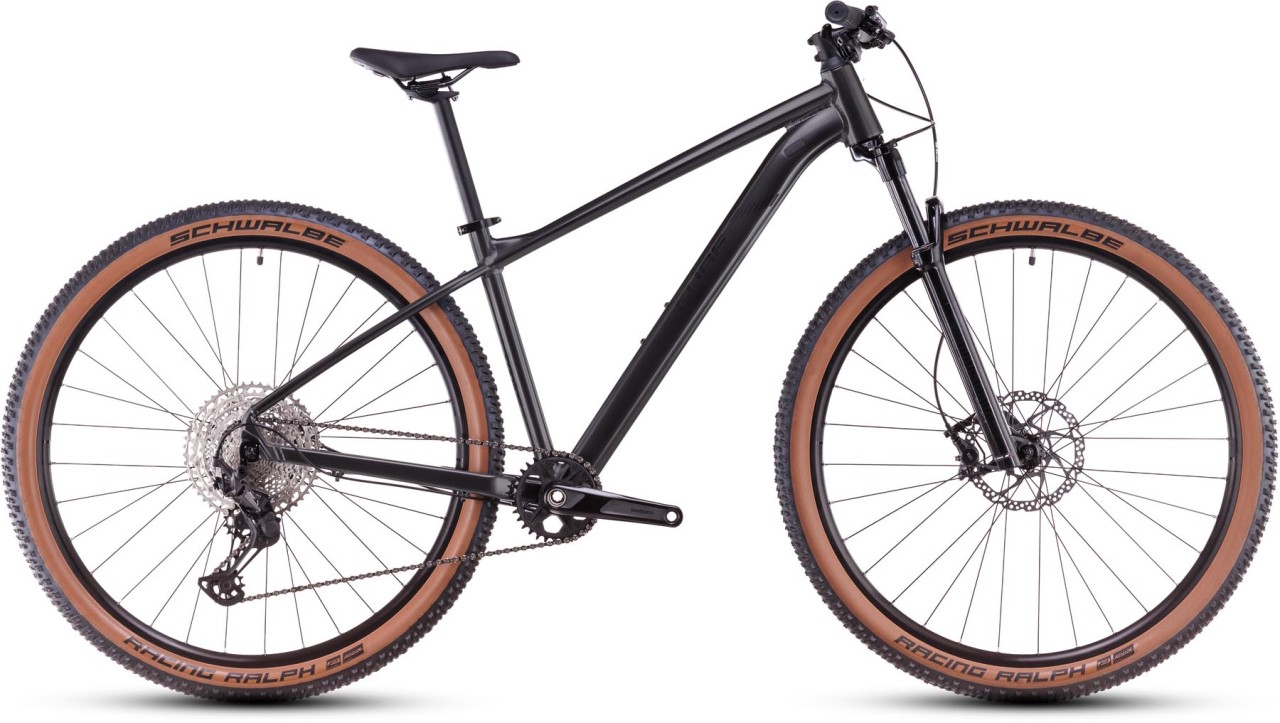 Cube Reaction SLX slateblack n black 2025 - Hardtail Mountainbike