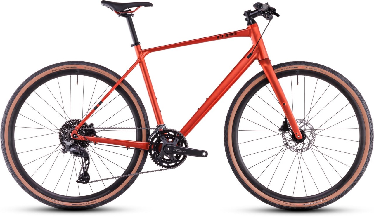 Cube Nulane Pro fireorange n black 2025 - Fitness Bike Men