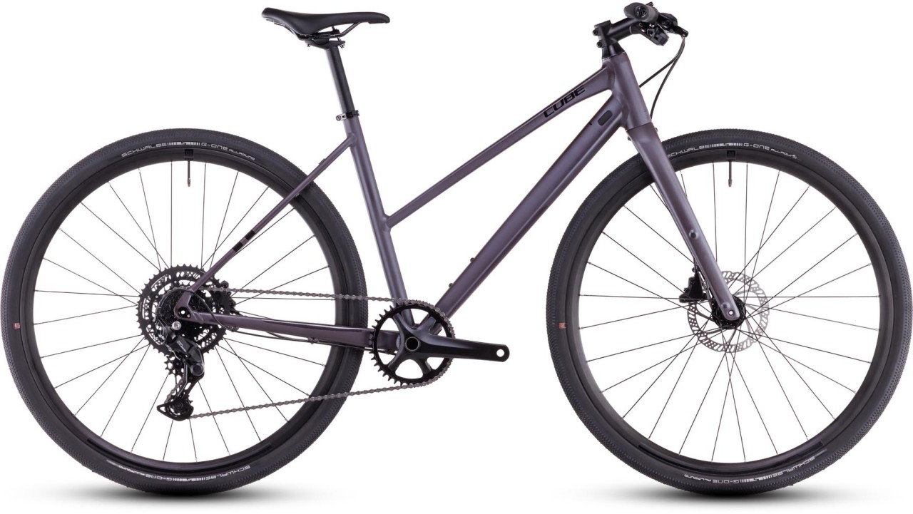 Cube Nulane ONE mineralgrey n black 2025 - Fitness Bike Women