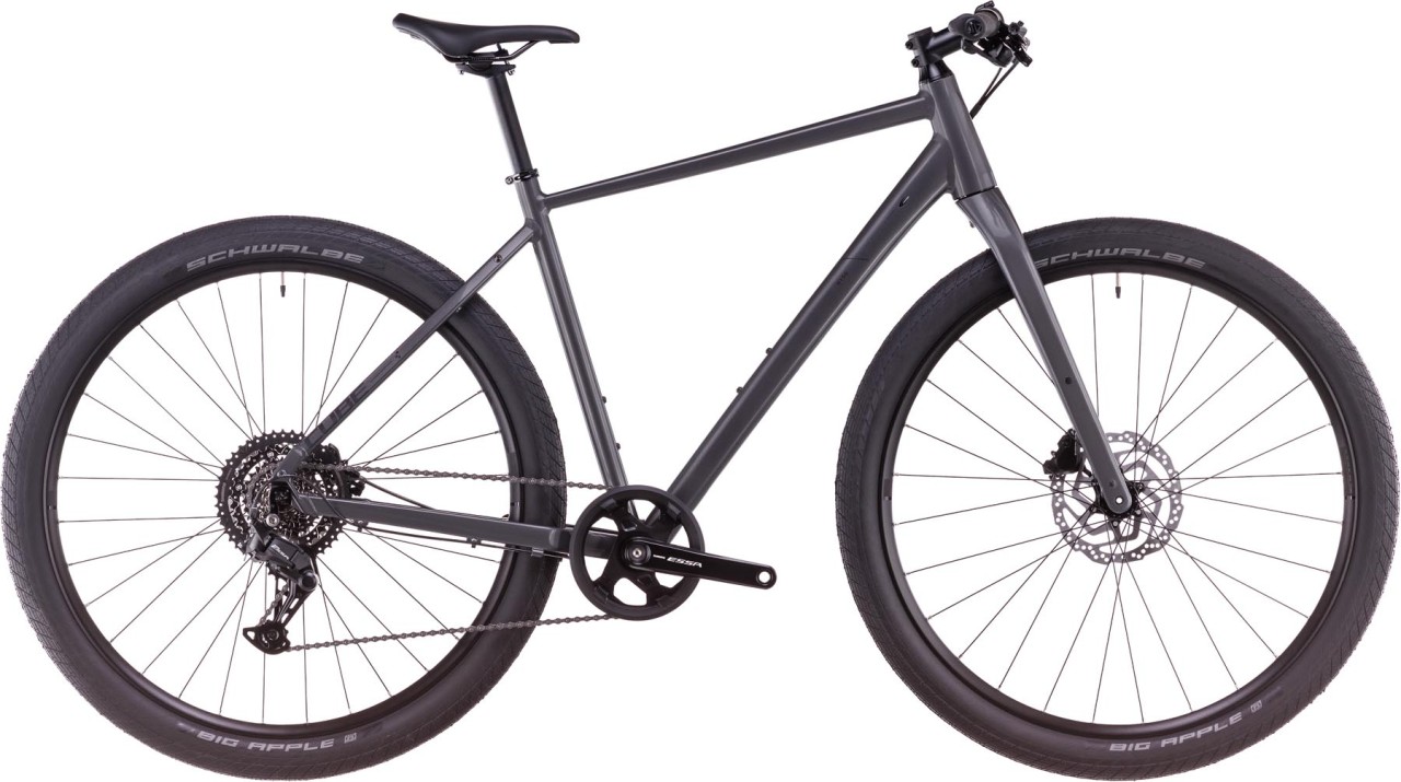 Cube Hyde ONE graphite n black 2025 - Fitness Bike Men