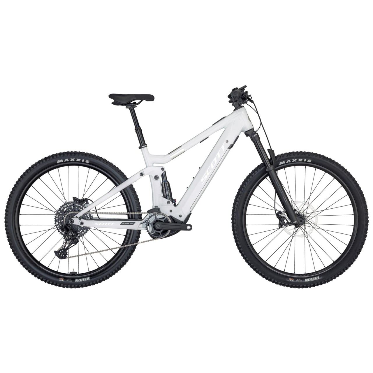 Scott Contessa Strike eRIDE 920 Silver White 2024 E Bike Fully MTB Women MHW