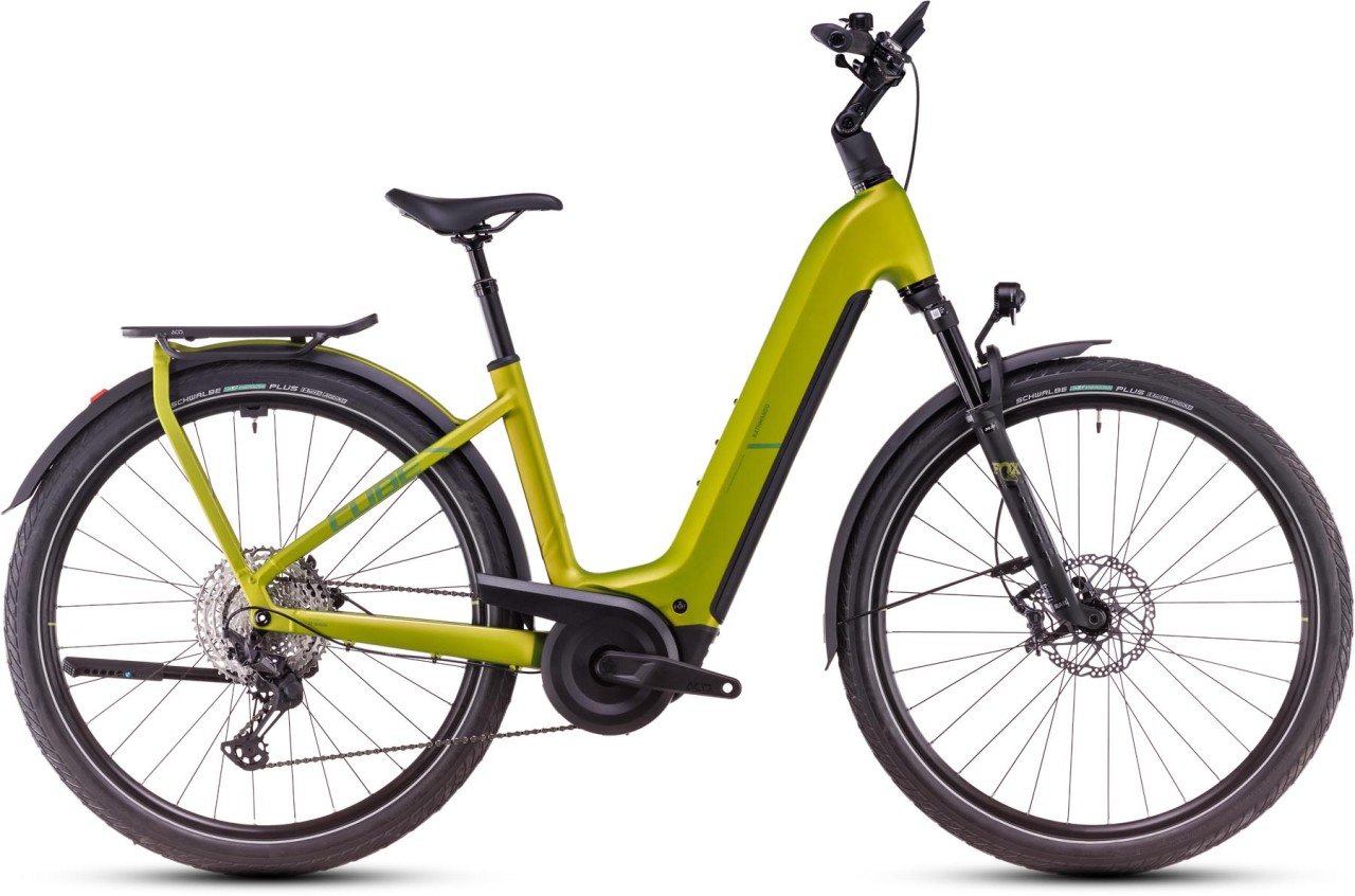 Cube Kathmandu Hybrid EXC lizard n juniper - Touring E-Bike Easy Entry