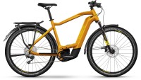 Haibike Trekking 8 metal lava/yellow gloss 2023 - Touring E-Bike Men