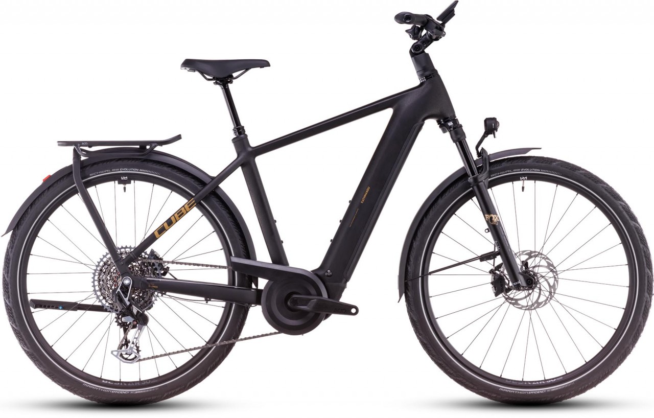 Cube Kathmandu Hybrid SLT 800 golddust n black 2025 - Touring E-Bike Men