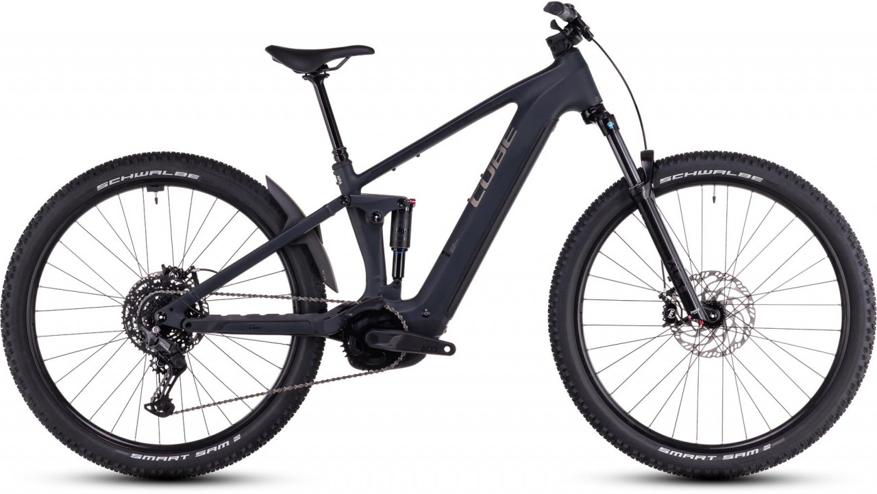 Cube Stereo Hybrid ONE22 Pro 800 night n chrome 2025 - E-Bike Fully Mountainbike