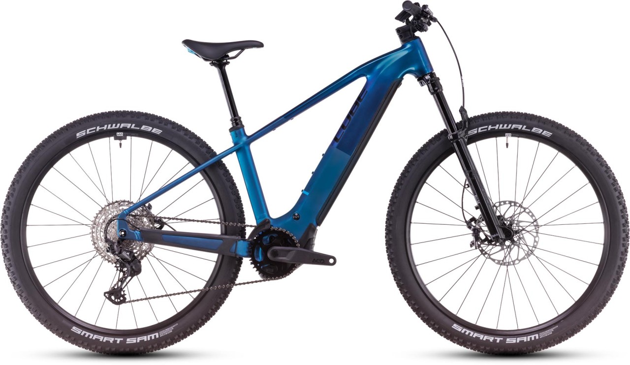 Cube Reaction Hybrid SLX nebula n blue - E-Bike Hardtail Mountainbike