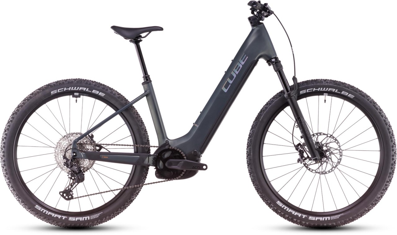 Cube Reaction Hybrid SLX sagebrushgreen n prism - E-Bike Hardtail Mountainbike Easy Entry