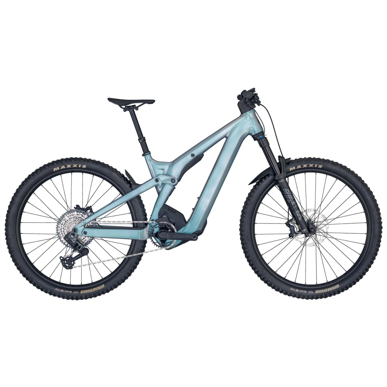 Scott Patron eRIDE 910 TR Prism Grey Green 2024 - E-Bike Fully Mountainbike