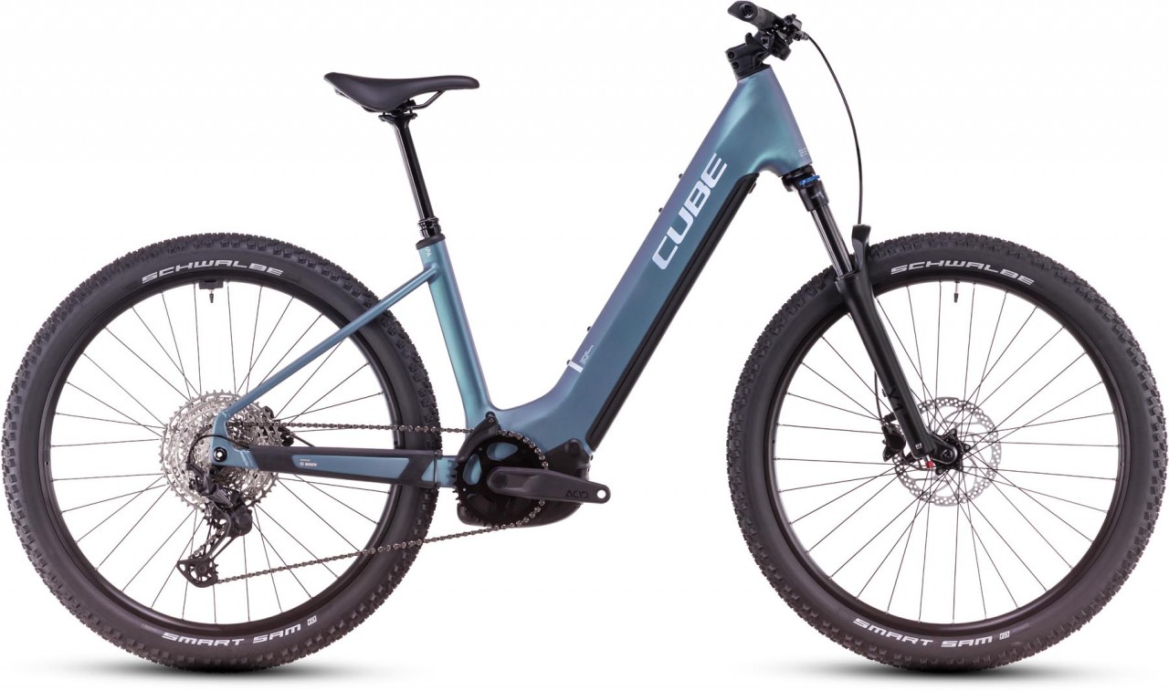 Cube Reaction Hybrid Pro 800 smaragdgrey n prism 2025 - E-Bike Hardtail Mountainbike Easy Entry