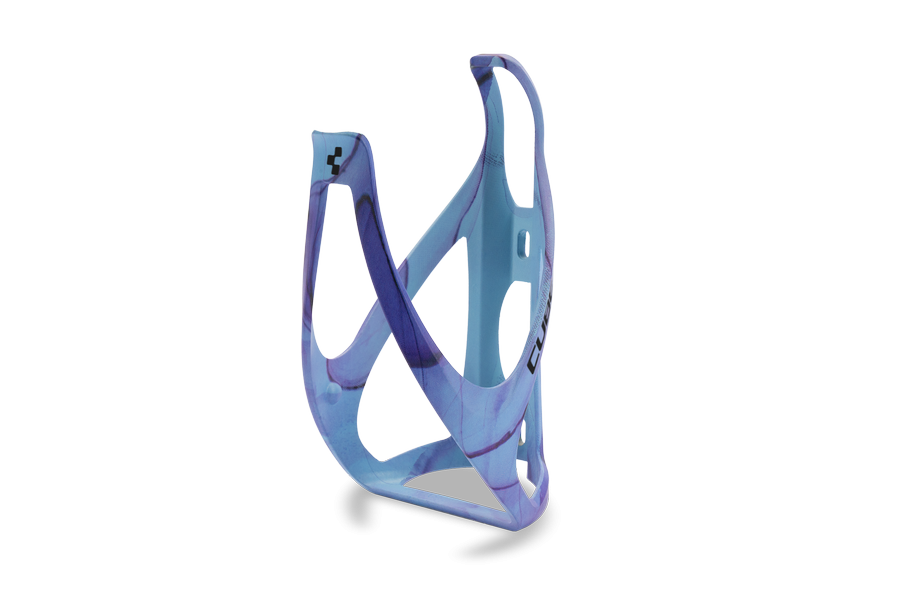 CUBE Bottle cage HPP - matt pigeonblue n art