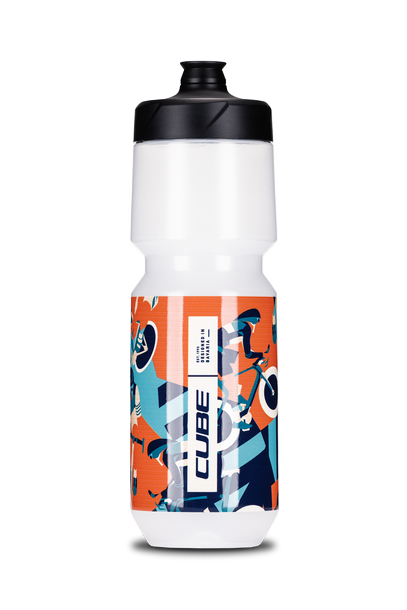 Cube Flow 750 drinking bottle - blue'n'orange