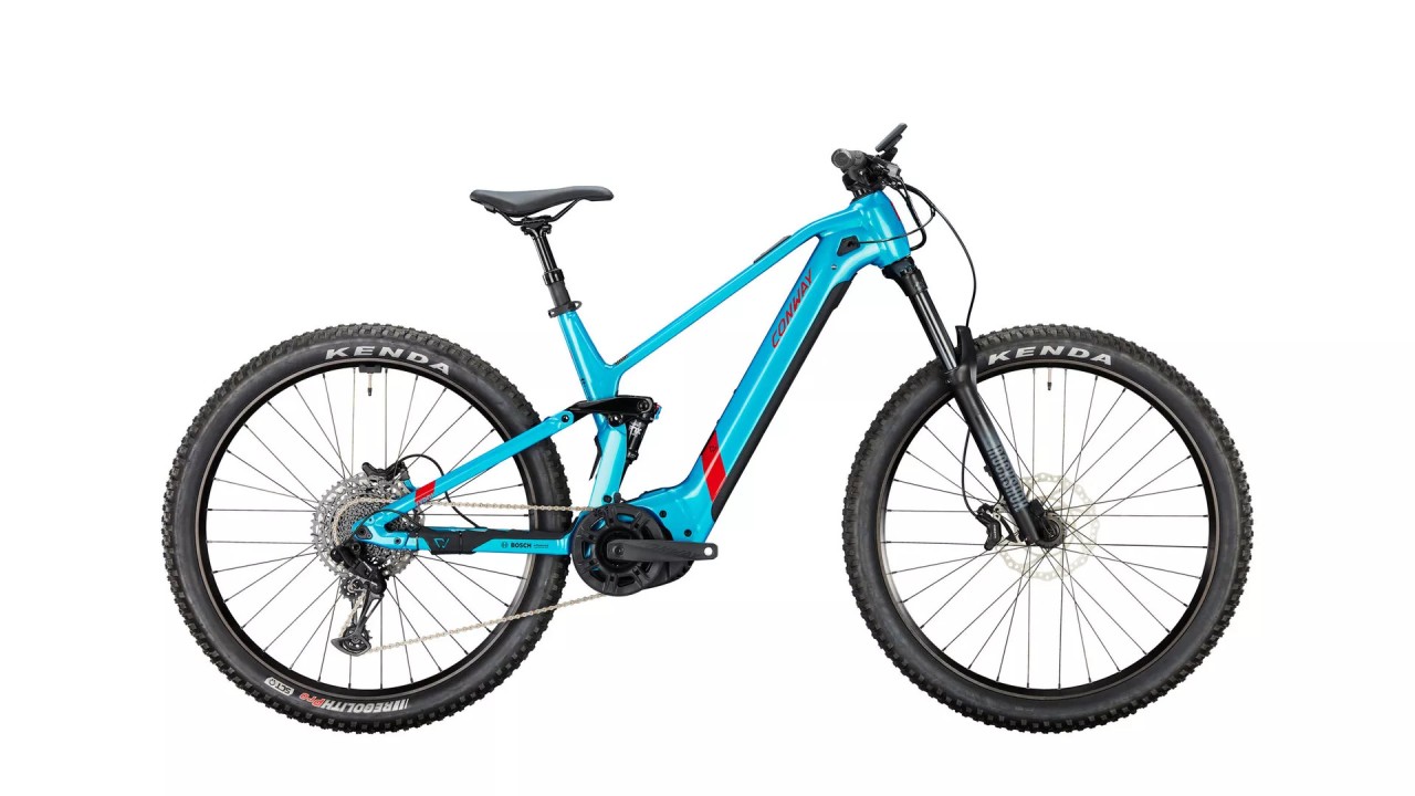 Conway Xyron S 2.9 Full Suspension - schattengrau metallic / wüstenmatt 2024 - E-Bike Fully Mountainbike