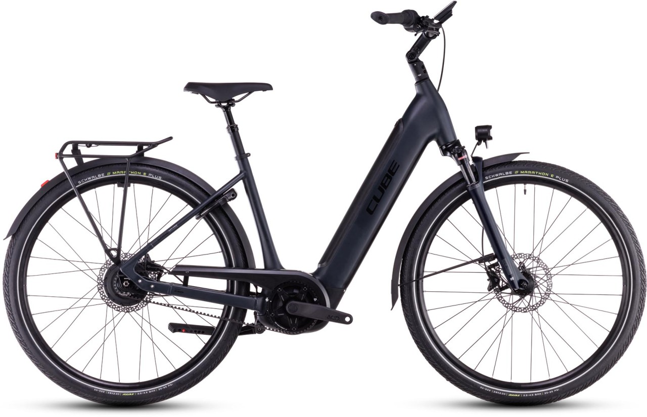 Cube Supreme Hybrid Deluxe Pro 625 night n black 2025 - Touring E-Bike Easy Entry