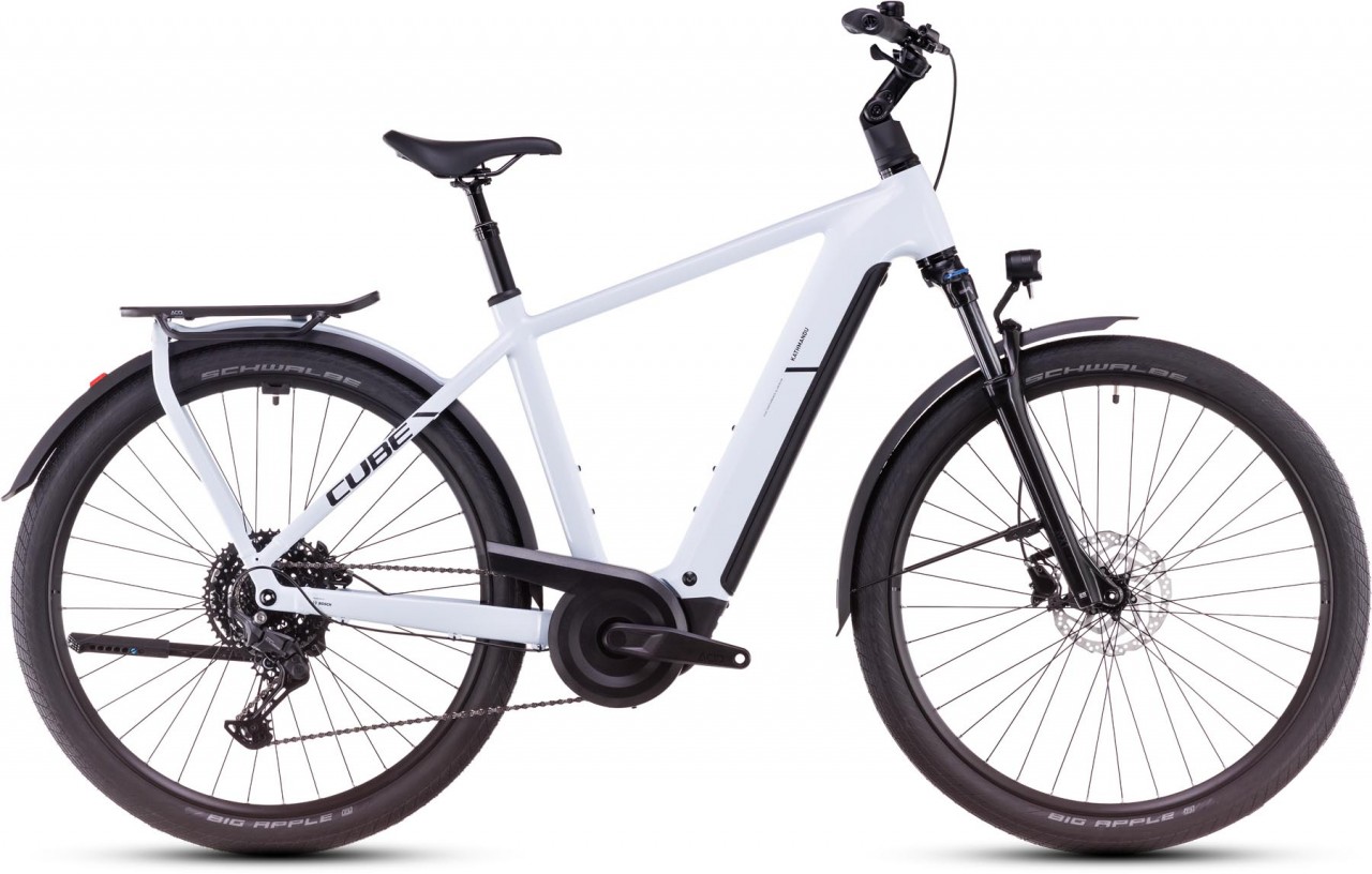 Cube Kathmandu Hybrid ONE 800 polarwhite n black 2025 - Touring E-Bike Men