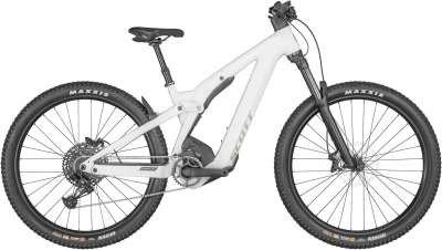 Scott Contessa Strike eRIDE 910 EVO White 2023 E Bike Fully MTB Women MHW