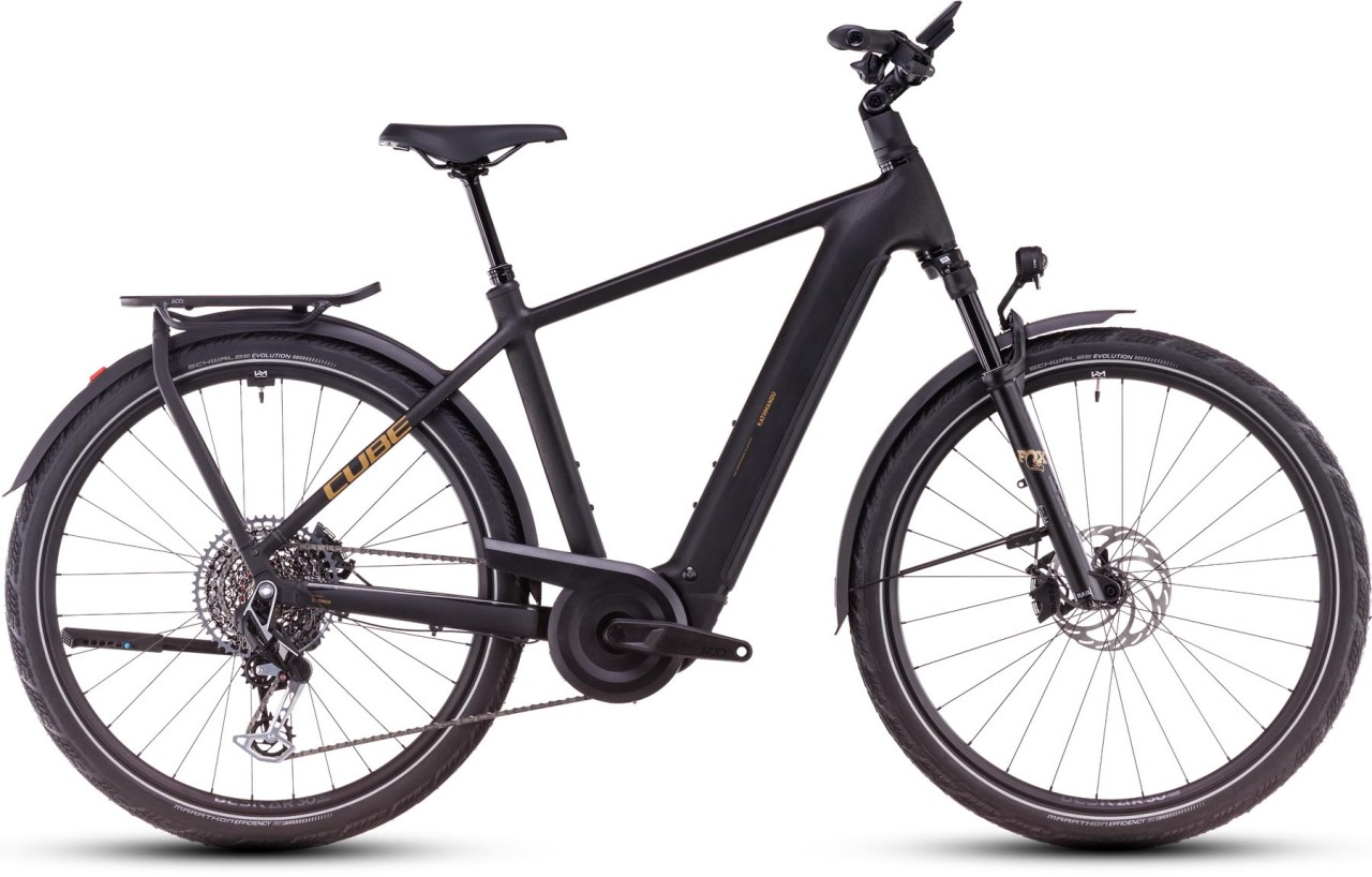 Cube Kathmandu Hybrid SLT golddust n black - Touring E-Bike Men