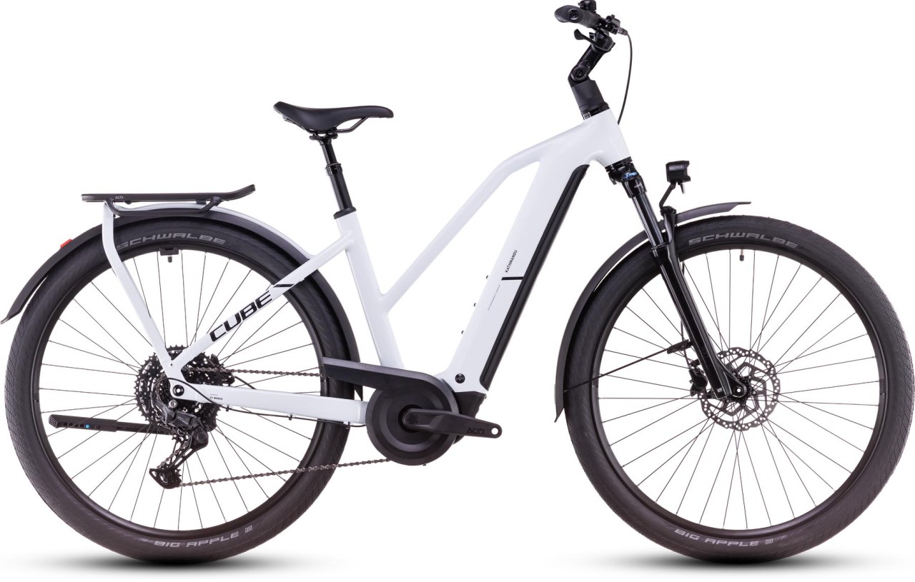 Cube Kathmandu Hybrid ONE polarwhite n black - Touring E-Bike Women