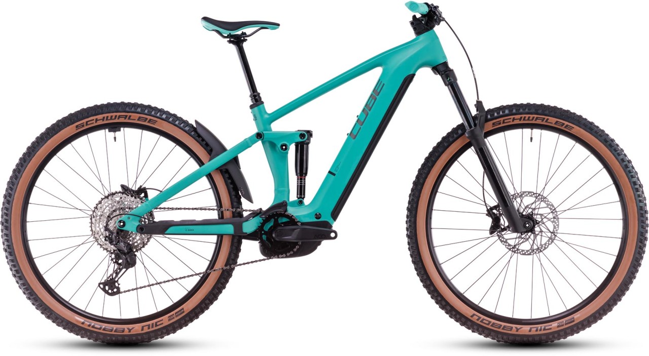 Cube Stereo Hybrid ONE44 EX scubablue n black - E-Bike Fully Mountainbike