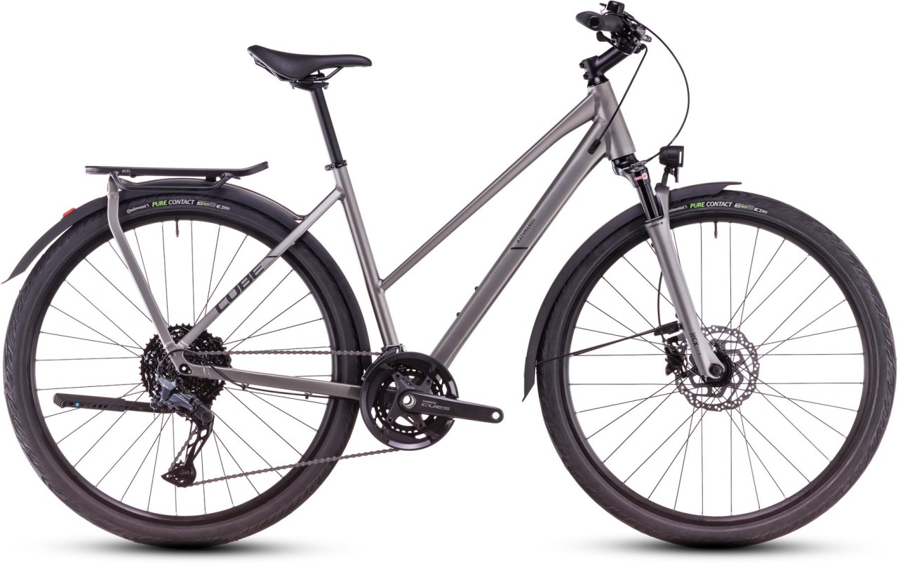 Cube Kathmandu EXC grey n black 2025 - Touring Bike Women