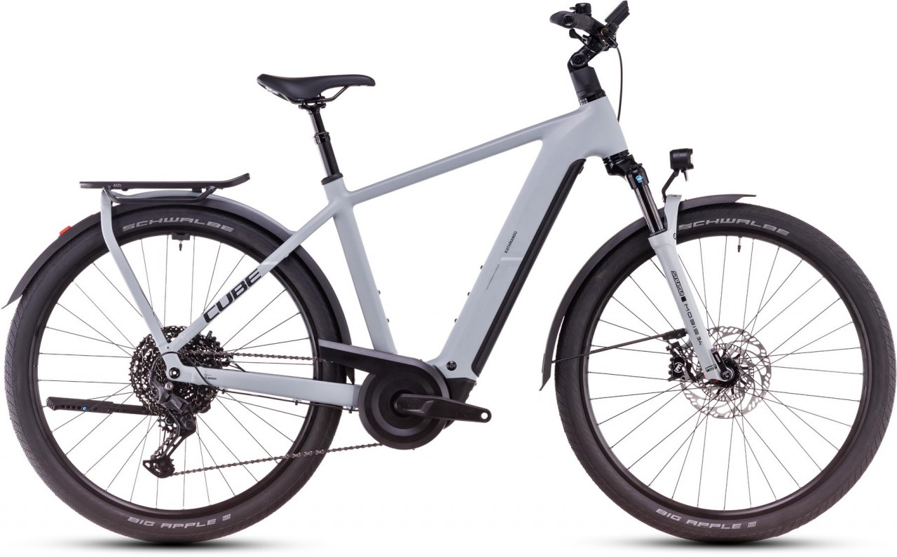 Cube Kathmandu Hybrid EX 800 haze n black 2025 - Touring E-Bike Men