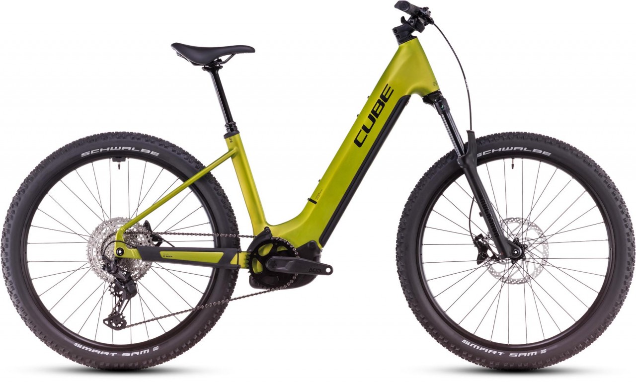 Cube Reaction Hybrid Race 800 lizard n black 2025 - E-Bike Hardtail Mountainbike Easy Entry