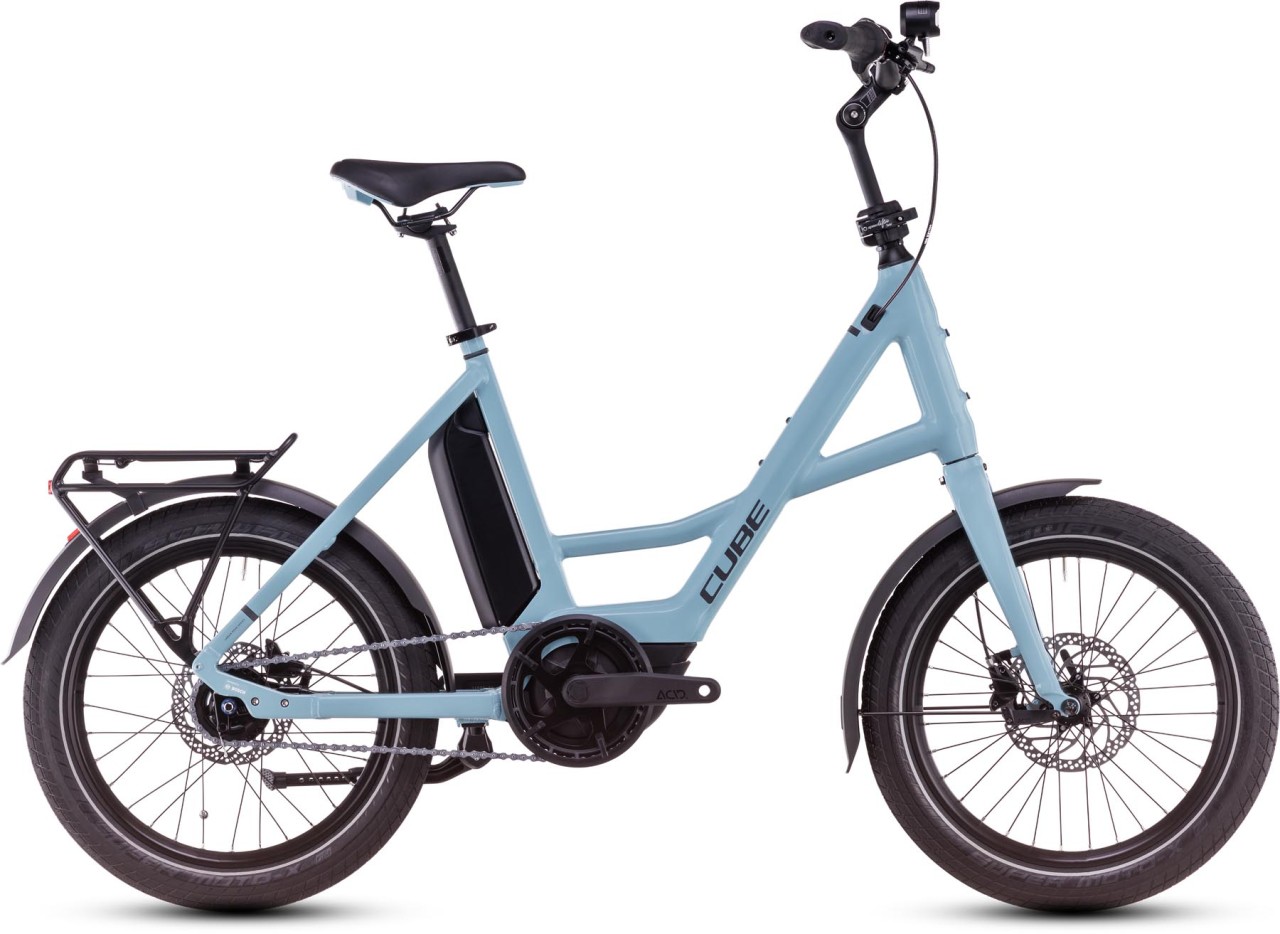 Cube Compact Hybrid Comfort 500 arubablue n reflex 2025 - Compact E-Bike