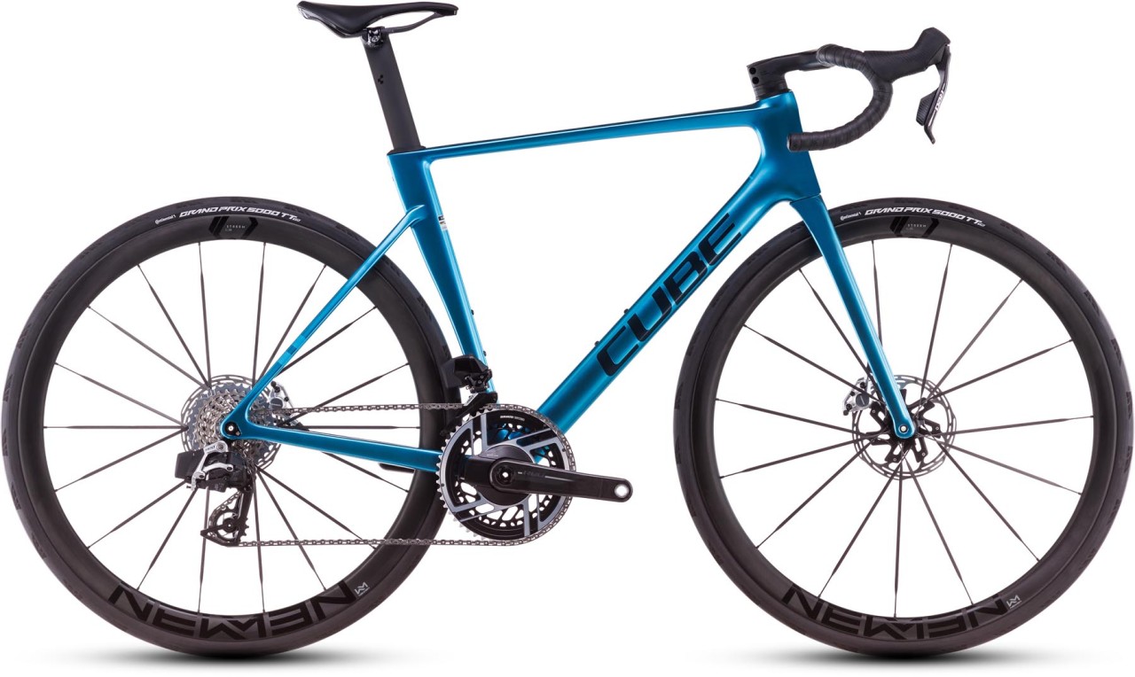 Cube Litening AIR C:68X SLX chromeblue n carbon 2025 - Road Bike Carbon